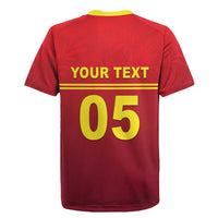 Custom West Indies Cricket Rugby Jersey Vintage Style