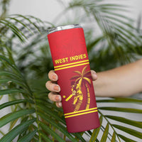 Custom West Indies Cricket Skinny Tumbler Vintage Style