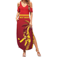 Custom West Indies Cricket Summer Maxi Dress Vintage Style