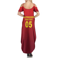 Custom West Indies Cricket Summer Maxi Dress Vintage Style