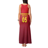 Custom West Indies Cricket Tank Maxi Dress Vintage Style