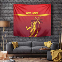 West Indies Cricket Tapestry Vintage Style