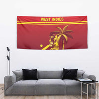 West Indies Cricket Tapestry Vintage Style