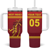 Custom West Indies Cricket Tumbler With Handle Vintage Style