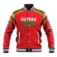 Custom Guyana Cricket Baseball Jacket Go Amazon Warriors