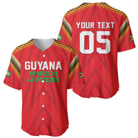 Custom Guyana Cricket Baseball Jersey Go Amazon Warriors