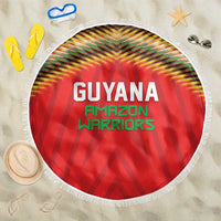 Guyana Cricket Beach Blanket Go Amazon Warriors