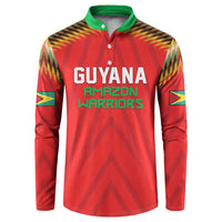 Custom Guyana Cricket Button Sweatshirt Go Amazon Warriors