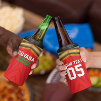 Custom Guyana Cricket 4 in 1 Can Cooler Tumbler Go Amazon Warriors