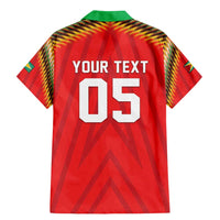 Custom Guyana Cricket Family Matching Mermaid Dress and Hawaiian Shirt Go Amazon Warriors