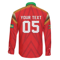 Custom Guyana Cricket Family Matching Short Sleeve Bodycon Dress and Hawaiian Shirt Go Amazon Warriors