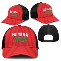 Guyana Cricket Mesh Trucker Cap Go Amazon Warriors - Wonder Print Shop