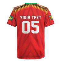 Custom Guyana Cricket Rugby Jersey Go Amazon Warriors