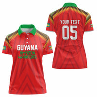 Custom Guyana Cricket Women Polo Shirt Go Amazon Warriors