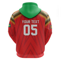 Custom Guyana Cricket Zip Hoodie Go Amazon Warriors