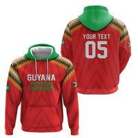 Custom Guyana Cricket Zip Hoodie Go Amazon Warriors