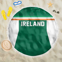Ireland Rugby Beach Blanket Old Retro Style