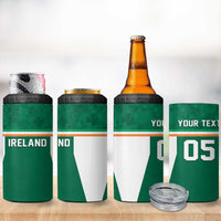 Custom Ireland Rugby 4 in 1 Can Cooler Tumbler Old Retro Style