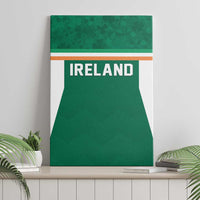 Ireland Rugby Canvas Wall Art Old Retro Style