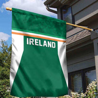 Ireland Rugby Garden Flag Old Retro Style
