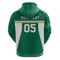 Custom Ireland Rugby Hoodie Old Retro Style