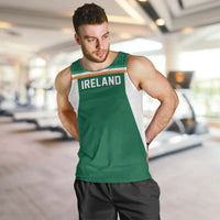 Custom Ireland Rugby Men Tank Top Old Retro Style