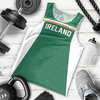 Custom Ireland Rugby Men Tank Top Old Retro Style