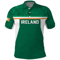 Custom Ireland Rugby Polo Shirt Old Retro Style