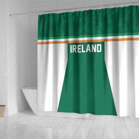 Ireland Rugby Shower Curtain Old Retro Style