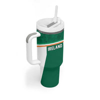 Custom Ireland Rugby Tumbler With Handle Old Retro Style