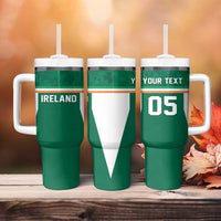 Custom Ireland Rugby Tumbler With Handle Old Retro Style