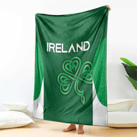 Ireland Rugby Blanket Irish Celtic Shamrock