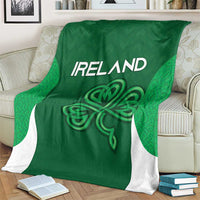 Ireland Rugby Blanket Irish Celtic Shamrock