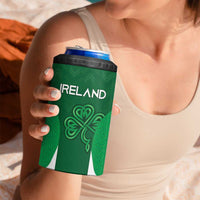 Custom Ireland Rugby 4 in 1 Can Cooler Tumbler Irish Celtic Shamrock