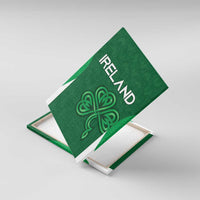 Ireland Rugby Canvas Wall Art Irish Celtic Shamrock