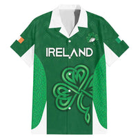 Custom Ireland Rugby Family Matching Mermaid Dress and Hawaiian Shirt Irish Celtic Shamrock
