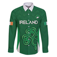 Custom Ireland Rugby Family Matching Mermaid Dress and Hawaiian Shirt Irish Celtic Shamrock