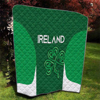 Ireland Rugby Quilt Irish Celtic Shamrock