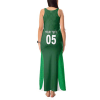 Custom Ireland Rugby Tank Maxi Dress Irish Celtic Shamrock