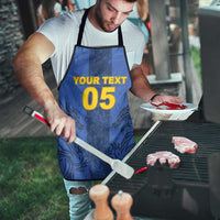 Custom Bosnia And Herzegovina Football Apron Zmajevi Rising Strong