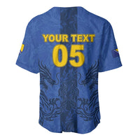 Custom Bosnia And Herzegovina Football Baseball Jersey Zmajevi Rising Strong