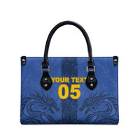Custom Bosnia And Herzegovina Football Leather Bag Zmajevi Rising Strong