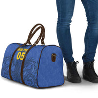 Custom Bosnia And Herzegovina Football Travel Bag Zmajevi Rising Strong