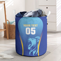 Custom Saint Lucia 2026 Cricket Laundry Basket Kings Never Fall