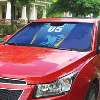 Custom Saint Lucia 2026 Cricket Auto Sun Shade Kings Never Fall