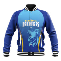 Custom Saint Lucia 2026 Cricket Baseball Jacket Kings Never Fall
