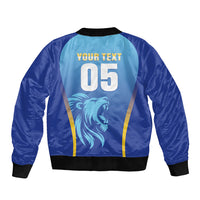 Custom Saint Lucia 2026 Cricket Bomber Jacket Kings Never Fall