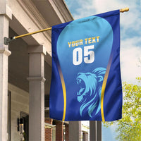 Custom Saint Lucia 2026 Cricket Garden Flag Kings Never Fall