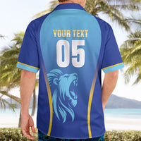 Custom Saint Lucia 2026 Cricket Hawaiian Shirt Kings Never Fall
