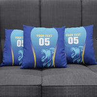 Custom Saint Lucia 2026 Cricket Pillow Cover Kings Never Fall